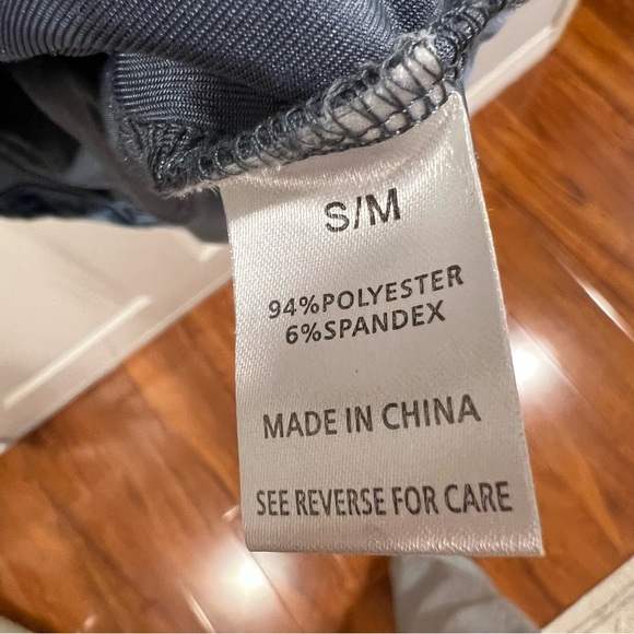 Wishlist Short Sleeve Velvet Shift Dress Blue Women’s Size S/M - Picture 7 of 8